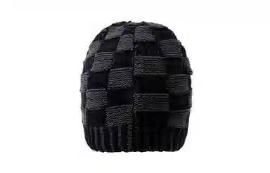 Baijuan Jacquard Fleece Knit Hat