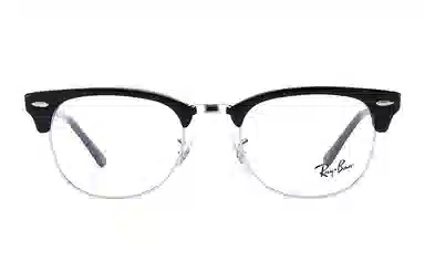 RayBan Semi-Rimless Square Optical Frame