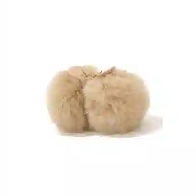 色菲尔 毛球鲨鱼夹   复古气质氛围感毛球抓夹后脑勺盘发轻奢春夏鲨鱼夹精致甜美高级感小号时尚发饰 仿兔毛 发夹 女款