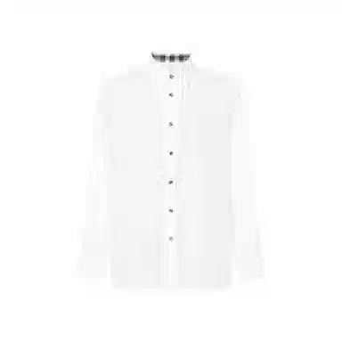 Burberry Logo Polo Shirt White