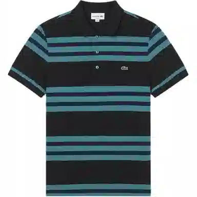 Lacoste Polo Navy White Green