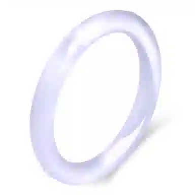 庆大福 紫罗兰系列 新中式国风国潮小众芋泥波波素雅水润汉服旗袍优雅气质古风#好运 琉璃 手镯 女款