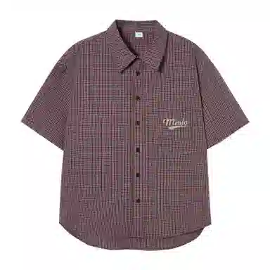 Mmlg Classic Checkered Short Sleeve Shirt