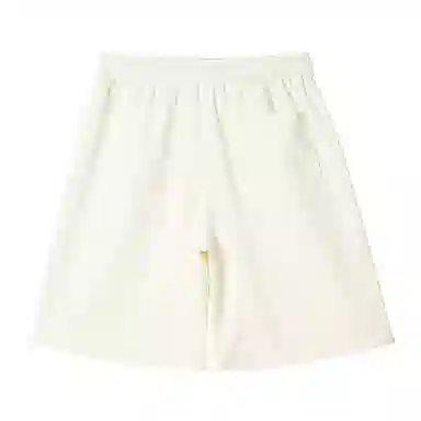 海尔斯 立体刺绣五分织带宽松休闲短裤 男款