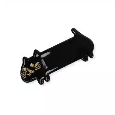 简应舒 萌萌小猫咪一字夹刘海夹子碎发小发卡发饰 亚克力 发夹 女款