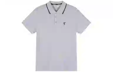 Jordan Printed Polo Shirt Cloud Grey