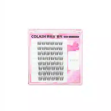 酷乐丝 夏日清氧小珍珠假睫毛 自然纤长款 婴儿弯仿真舒适贴合大眼
