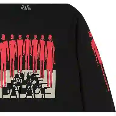 PALACE SS24 REPEATER LONGSLEEVE BLACK