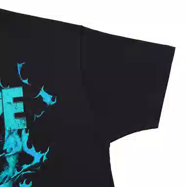 Revenge Flame Logo T-Shirt Black