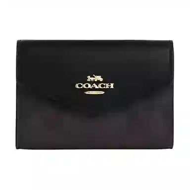 COACH Flap Card Case 10 Logo