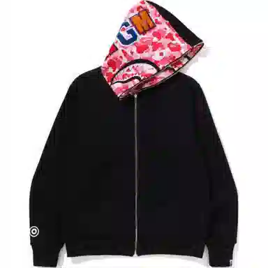 BAPE ABC Camo Shark Reversible Hoodie