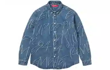 Supreme Jacquard Denim Shirt
