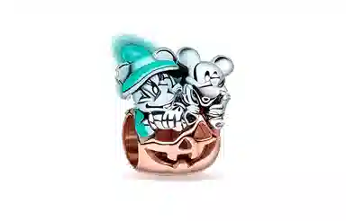 Pandora Disney Halloween Pumpkin Pendant