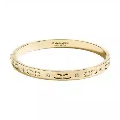 COACH Original Design Metal Bracelet Gold
