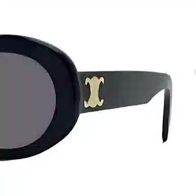 CELINE Oval Sunglasses Black