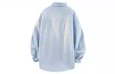 王者荣耀 梦奇款 美式复古基础款创意条纹宽松小衫休闲松弛感百搭户外通勤上衣痞帅少年感长袖衬衫 男女同款