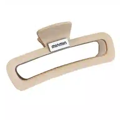 蒙妮 字母磨砂气质 亚克力 发夹 男女同款情侣款