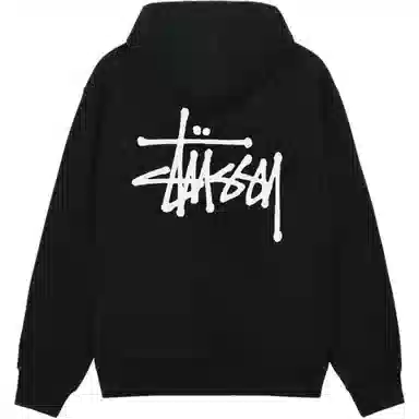 Stussy FW24 BASIC STSSY ZIP HOODIE logo