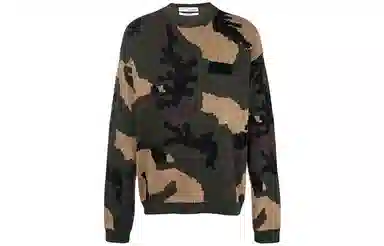 OFF-WHITE SS19 Camo Sweater