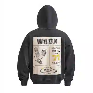 WILDX WildX Obsidian Black Hoodie