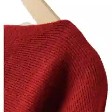 曲韩 纯色一字领舒适斗篷披风 女款