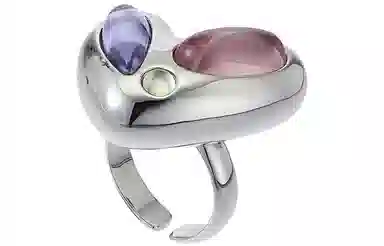 STUGAZI Puffy Heart Ring