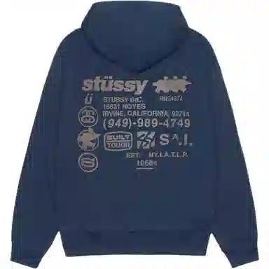Stussy DNA Zip Hoodie
