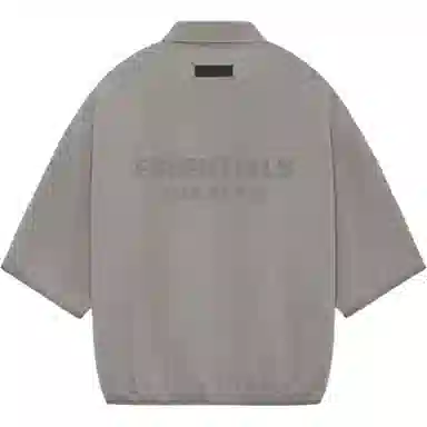 Fear of God Essentials Heather Grey Polo