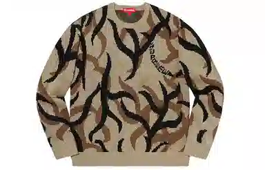 Supreme FW19 Tribal Camo Sweater