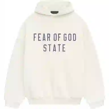 Fear of God Essentials Fleece Hoodie Ivory