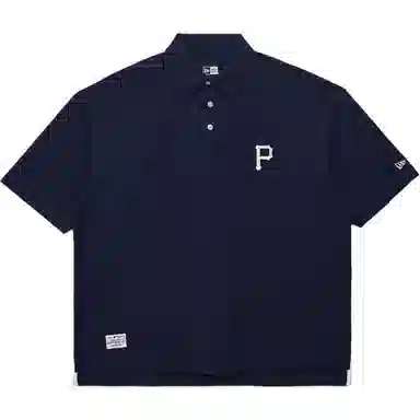 New Era x MLB Polo Navy