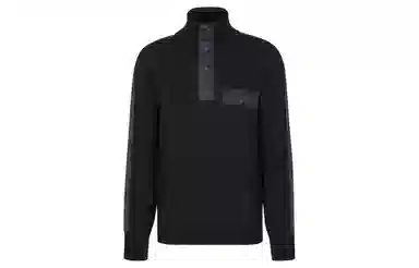 DIOR Oblique Turtleneck Sweater Navy