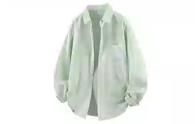 王者荣耀 梦奇款 美式复古基础款创意条纹宽松小衫休闲松弛感百搭户外通勤上衣痞帅少年感长袖衬衫 男女同款