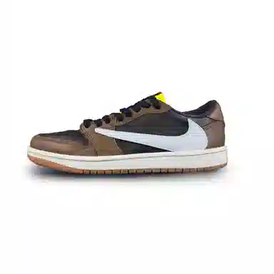 Travis Scott x Air Jordan 1 Low "Black Brown"