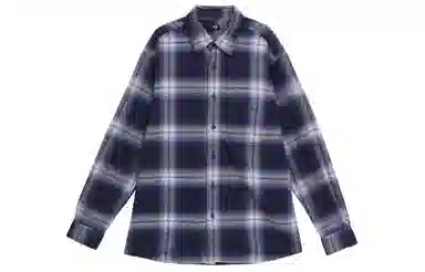 UNIQLO Button Long Sleeve Shirt Light Blue