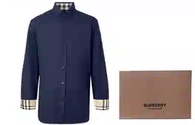 Burberry SS24 Logo Embroidered Shirt