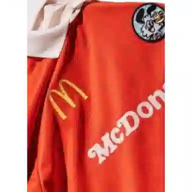 McDonald's x Verdy FW23 Retro Soccer Jersey Red