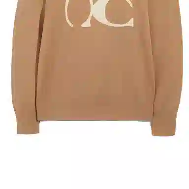 Coach Logo Embroidered Knit Sweater