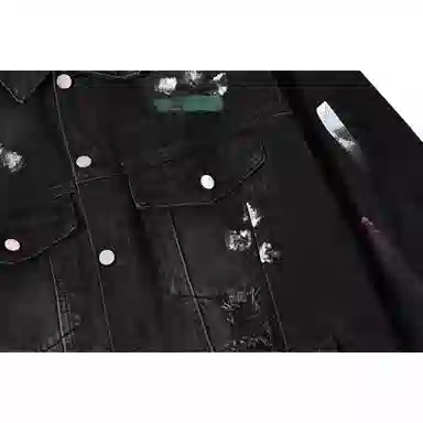 Geoffrey B. Small Denim Jacket Black