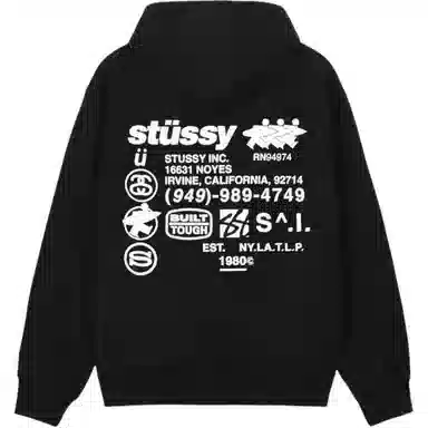 Stussy DNA Zip Hoodie