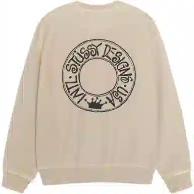 Stussy FW24 BUANA CREW PIGMENT DYED logo