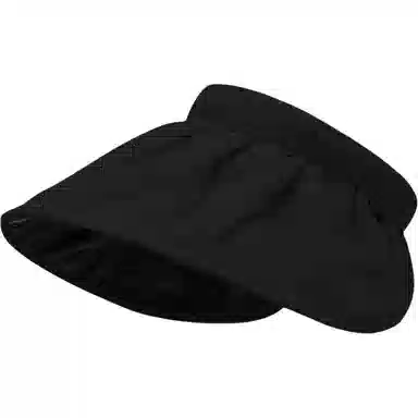 佩洛依 可做卷边防紫外线晒黑花边空顶夏季显脸小 聚酯纤维 防晒帽 男女同款情侣款