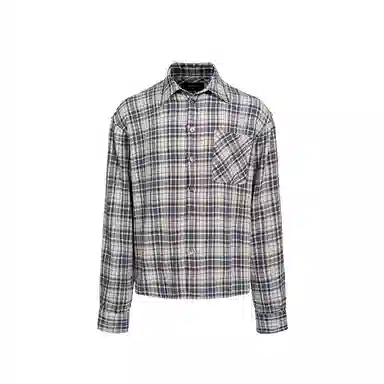 TERRA INCOGNITA SS25 Light Blue Checkered Shirt