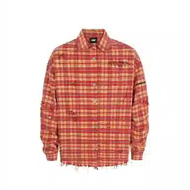 Antidote Worldwide Red Plaid Shirt