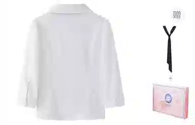 东鲸岁时记 超好看日常通勤中袖衬衫制服 女款 白色