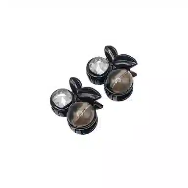 简应舒 猫眼小抓夹刘海小抓爪侧边夹半扎夹子发饰 亚克力 发夹 女款