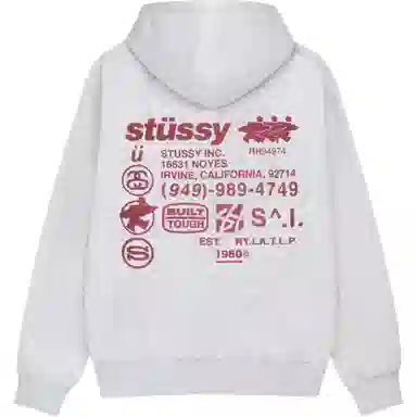 Stussy DNA Zip Hoodie