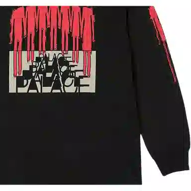 PALACE SS24 REPEATER LONGSLEEVE BLACK