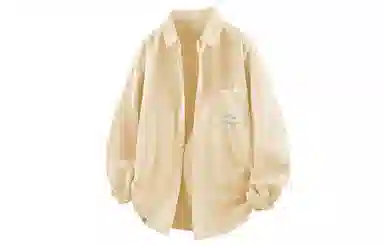 王者荣耀 梦奇款 美式复古基础款创意条纹宽松小衫休闲松弛感百搭户外通勤上衣痞帅少年感长袖衬衫 男女同款