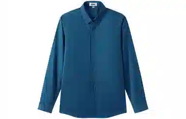 恒源祥 加绒加厚羽绒长袖衬衫 男款